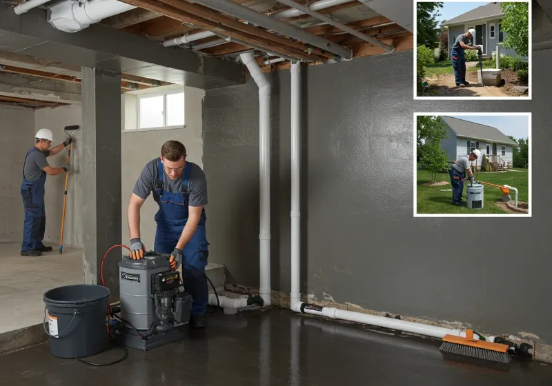 Basement Waterproofing and Flood Prevention process in Williamston, SC